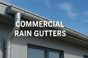 commercial rain gutters